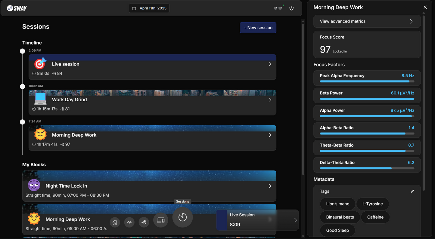 Sway S1 Smart Glasses - PRE-ORDER (Ships July-Dec 2026)